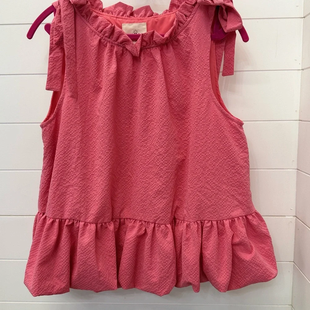 Pink Ruffle Top - Picture 4 of 4